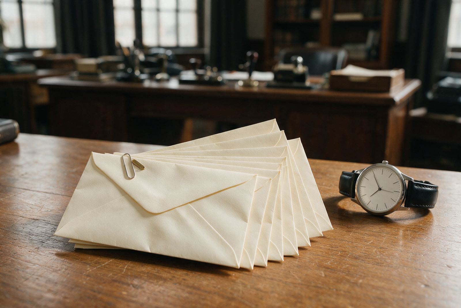 Stack of salary envelopes representing WPS wage protection payments